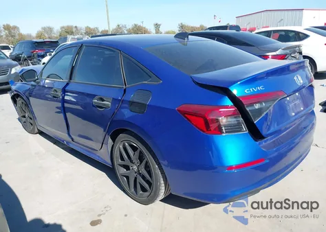 2022 Honda Civic Sport из США, поврежденный, VIN 2HGFE2F51NH542643
